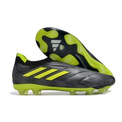 adidas Copa Pure+ FG Soccer Shoes Black Green