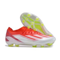 adidas X Crazyfast Messi .1 FG Firm Ground Cleats Red White