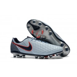 Nike Magista Opus II FG Firm Ground Shoes - Grey Red