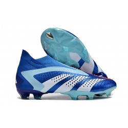 adidas Predator Accuracy+ FG New Boots Bright Royal White Bliss Blue