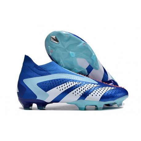 adidas Predator Accuracy+ FG New Boots Bright Royal White Bliss Blue