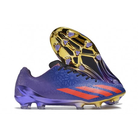 New adidas X Crazyfast+ FG Salah Egyptian Nights - Purple Rush Solar Red Victory Blue