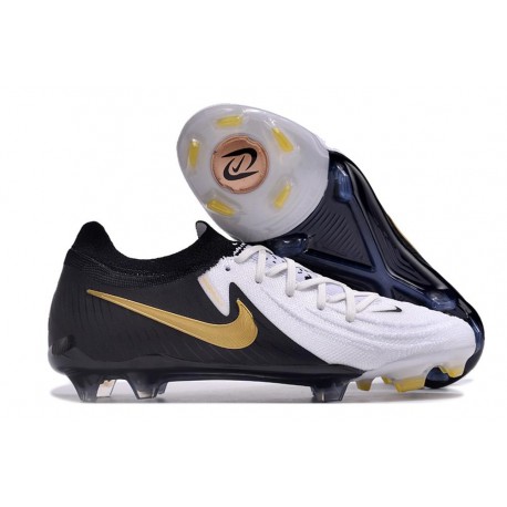 Nike Phantom Luna Elite 2 FG Low-Cut White Black Metallic Gold Coin