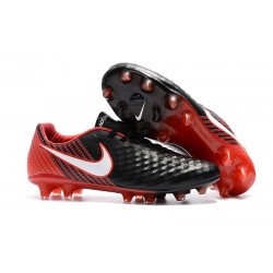Nike Magista Opus II FG Firm Ground Shoes - Black Red