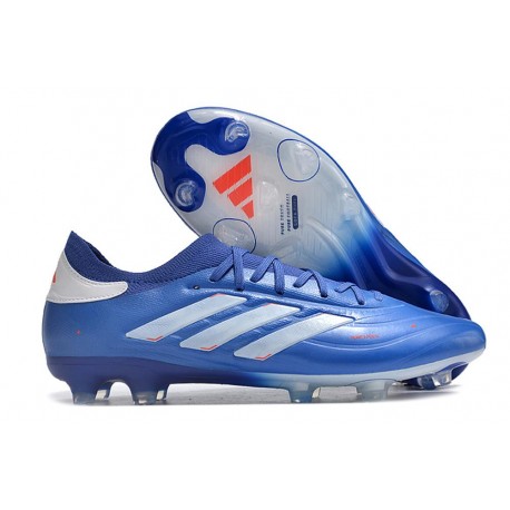 adidas Copa Pure 2+ Elite FG Marinerush - Lucid Blue White Solar Red