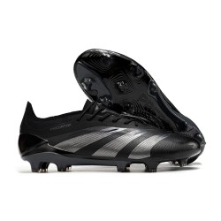 adidas Predator Elite Low FG Nightstrike - Core Black Carbon