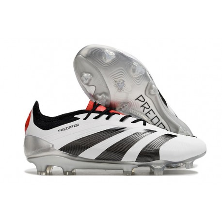 adidas Predator Elite Low FG White Black Red