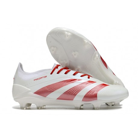 adidas Predator Elite Low FG White Red