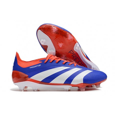 adidas Predator Elite Low FG Blue White Red