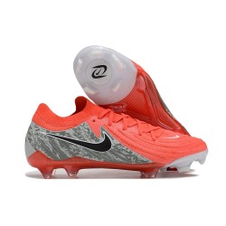 Nike Phantom Luna Elite 2 FG Low-Cut Red Grey Black