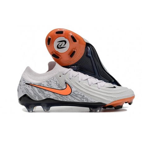 Nike Phantom Luna Elite 2 FG Low-Cut Grey Orange