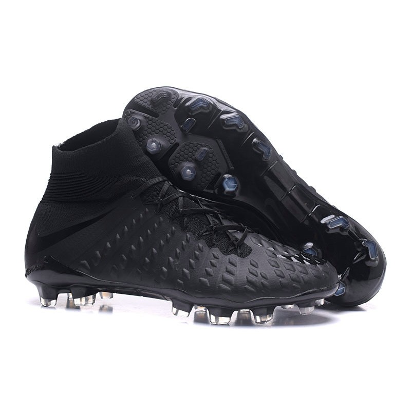 Nike Hypervenom Phantom FG Black White Best Buy Soccer