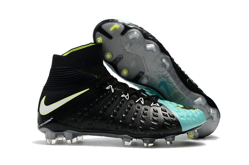 nike hypervenom phantom blue and black