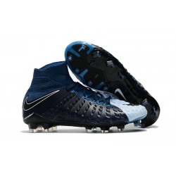 Nike Hypervenom Phantom III DF FG Football Boots - Black White