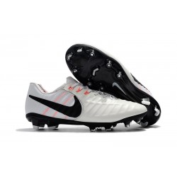 Nike Tiempo Legend VII Men's Leather Boots White Black