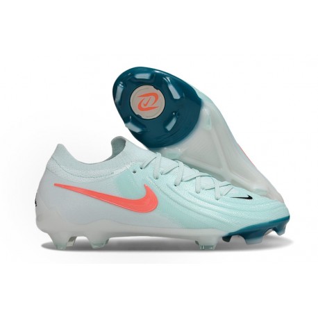Nike Phantom Luna Elite 2 FG Low-Cut Mint Atomic Red Black