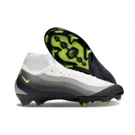 Nike Zoom Mercurial Superfly 10 Elite FG x Air Max 95 Black Neon Yellow Anthracite Lt Graphite