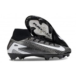 Nike Zoom Mercurial Superfly 10 Elite FG Black White