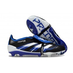 Adidas 25 Predator Elite Foldover Tongue FG Black Royal White