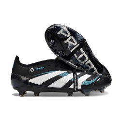 Adidas 25 Predator Elite Foldover Tongue FG Black White