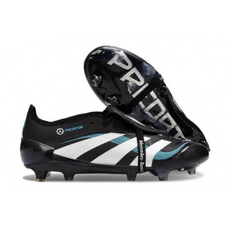 Adidas 25 Predator Elite Foldover Tongue FG Black White