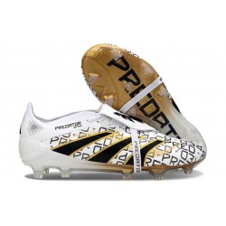 Adidas Predator Elite 25 Fold-Over Tongue Fg White Core Black Met Gold