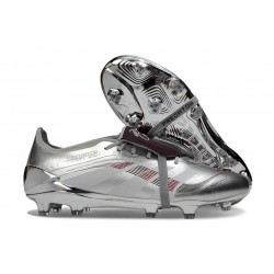 Adidas Predator Elite 25 Fold-Over Tongue Fg Silver