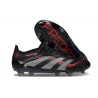 New adidas Predator Elite FG Shoes Black Grey Four Lucid Red