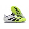 New adidas Predator Elite FG Shoes White Black Lucid Lemon
