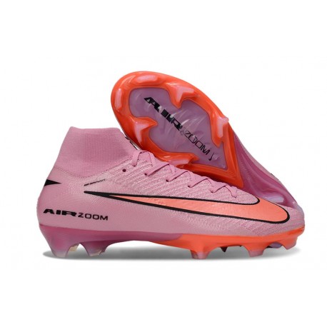 Nike Mercurial Superfly X Elite FG Cleats Pink Orange