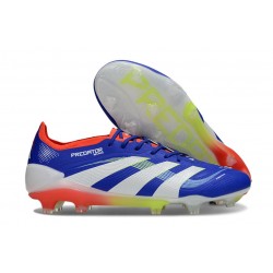 New adidas Predator Elite FG Shoes Lucid Blue Ftwr White Solar Red