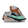 Nike Phantom 6 DF Elite FG Cleats Green Chrome Black Crimson