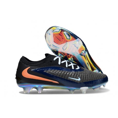 Nike Phantom 6 Elite FG Soccer Boots Black Orange