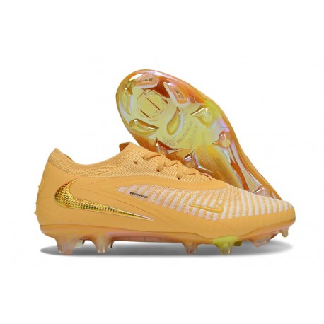 Nike Phantom 6 Elite FG Soccer Boots Yellow Gold