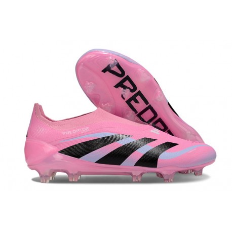 adidas Predator 25 Elite LL FG Soccer Cleat Pink Black