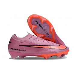 Nike Zoom Mercurial Vapor 16 Elite FG Cleats Pink Orange