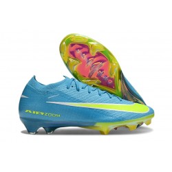 Nike Zoom Mercurial Vapor 16 Elite FG Cleats Blue Volt