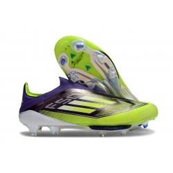 adidas F50 + FG Laceless Boots Unity Purple Solar Yellow