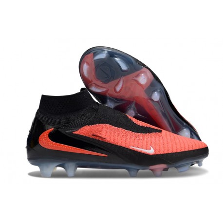 Nike Phantom 6 DF Elite FG Cleats Crimson Black