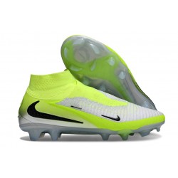 Nike Phantom 6 DF Elite FG Cleats Gray Volt Black