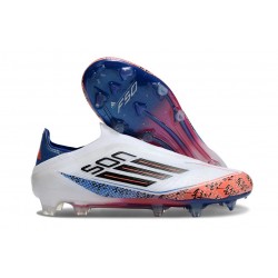 adidas F50 Elite LL FG White Black Bright Red