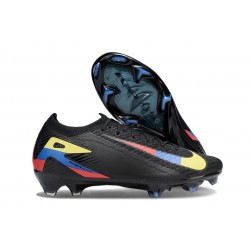 Nike Zoom Mercurial Vapor 16 Elite FG Cleats Black Colorful