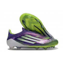 adidas F50 Elite LL FG Purple Rush Ftwr White Lucid Lemon