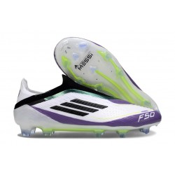 adidas F50 Elite LL FG X Messi Ftwr White Core Black Unity Purple