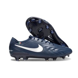 Nike Tiempo Legend X Elite FG Navy Blue White