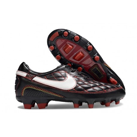 Nike Tiempo Legend X Elite FG Black White Red