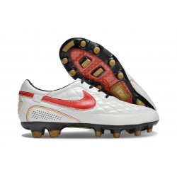 Nike Tiempo Legend X Elite FG R10 White Red