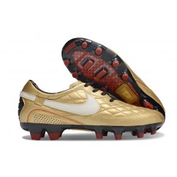 Nike Tiempo Legend X Elite FG R10 Golden White