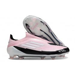 Adidas F50 Elite Laceless FG Pink White Black