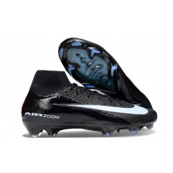 Nike Mercurial Superfly X Elite FG Cleats Black Ice Blue